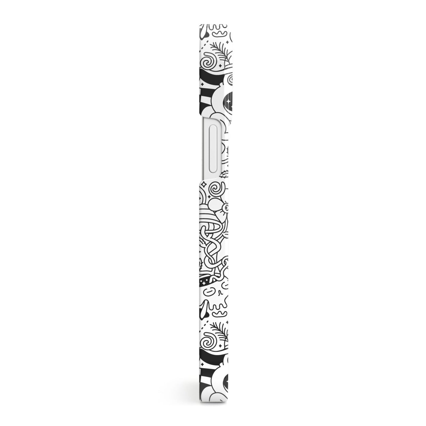 Psychedelic Cartoon iPhone 13 Mini Side Image 3D Snap Case