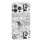Psychedelic Cartoon iPhone 13 Pro Full Wrap 3D Snap Case