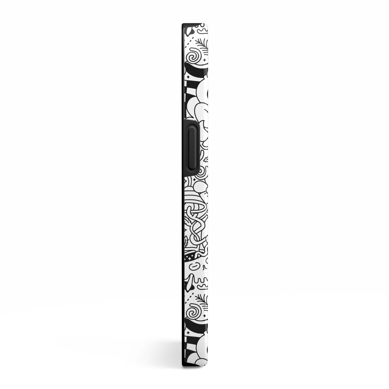 Psychedelic Cartoon iPhone 13 Side Image 3D Tough Case