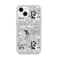 Psychedelic Cartoon iPhone 14 Clear Tough Case Starlight