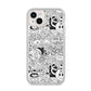 Psychedelic Cartoon iPhone 14 Plus Clear Tough Case Starlight
