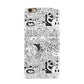 Psychedelic Cartoon iPhone 6 Plus 3D Snap Case on Gold Phone