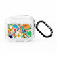 Psychedelic Trippy AirPods Clear Case 3rd Gen