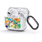 Psychedelic Trippy AirPods Glitter Case 3rd Gen Side Image