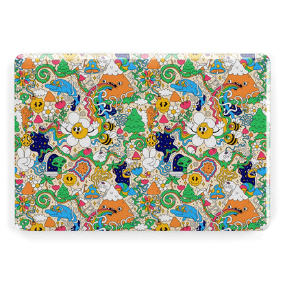 Psychedelic Trippy Apple MacBook Case