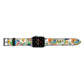 Psychedelic Trippy Apple Watch Strap Landscape Image Space Grey Hardware