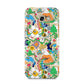 Psychedelic Trippy Samsung Galaxy A5 2017 Case on gold phone