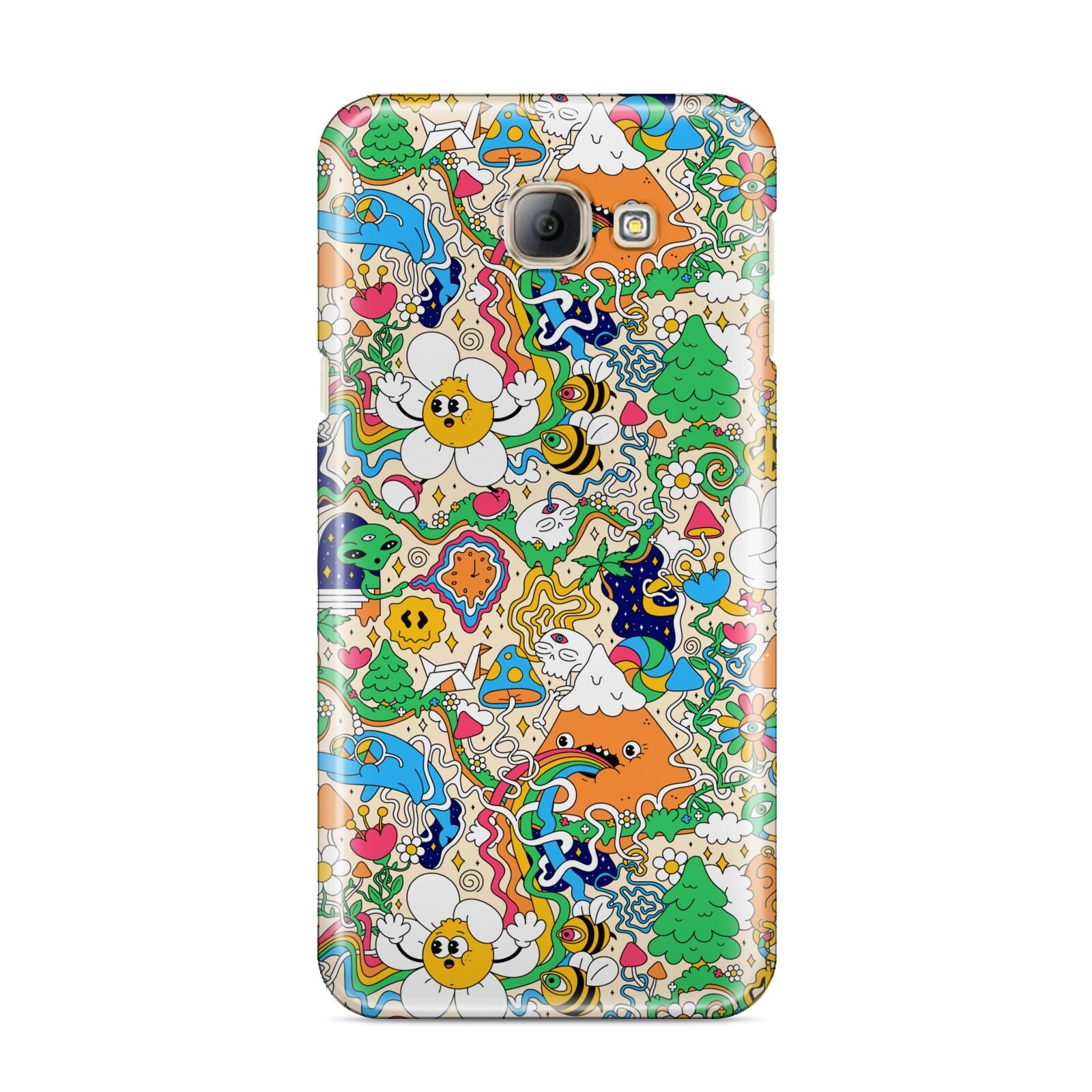 Psychedelic Trippy Samsung Galaxy A8 2016 Case