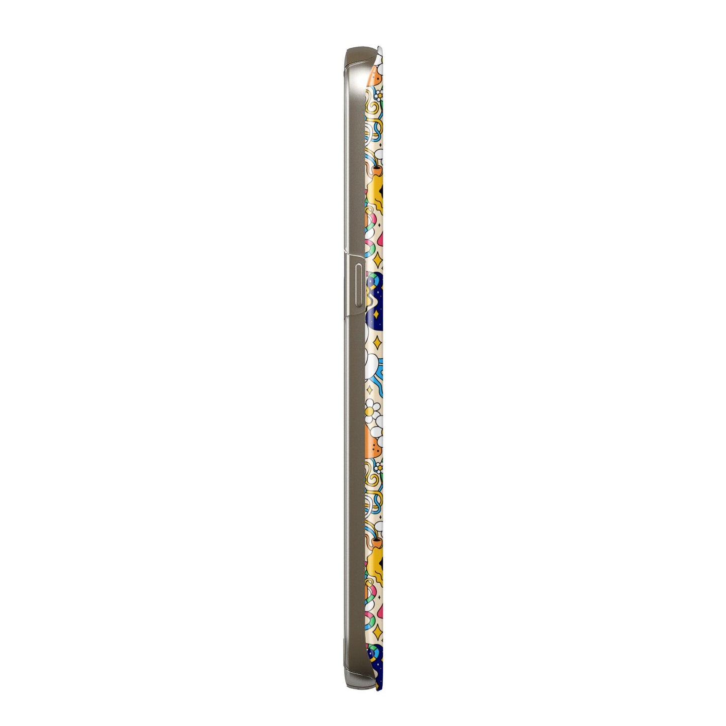 Psychedelic Trippy Samsung Galaxy Case Side View