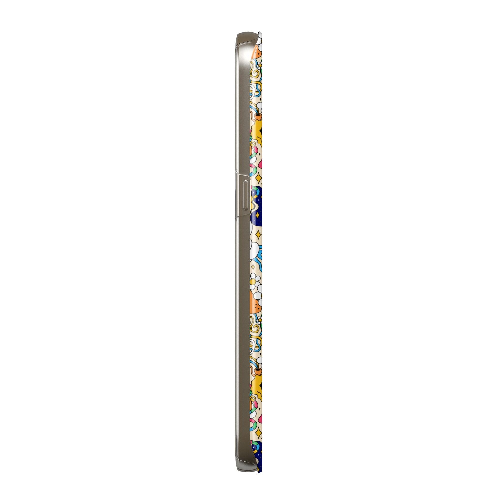 Psychedelic Trippy Samsung Galaxy Case Side View