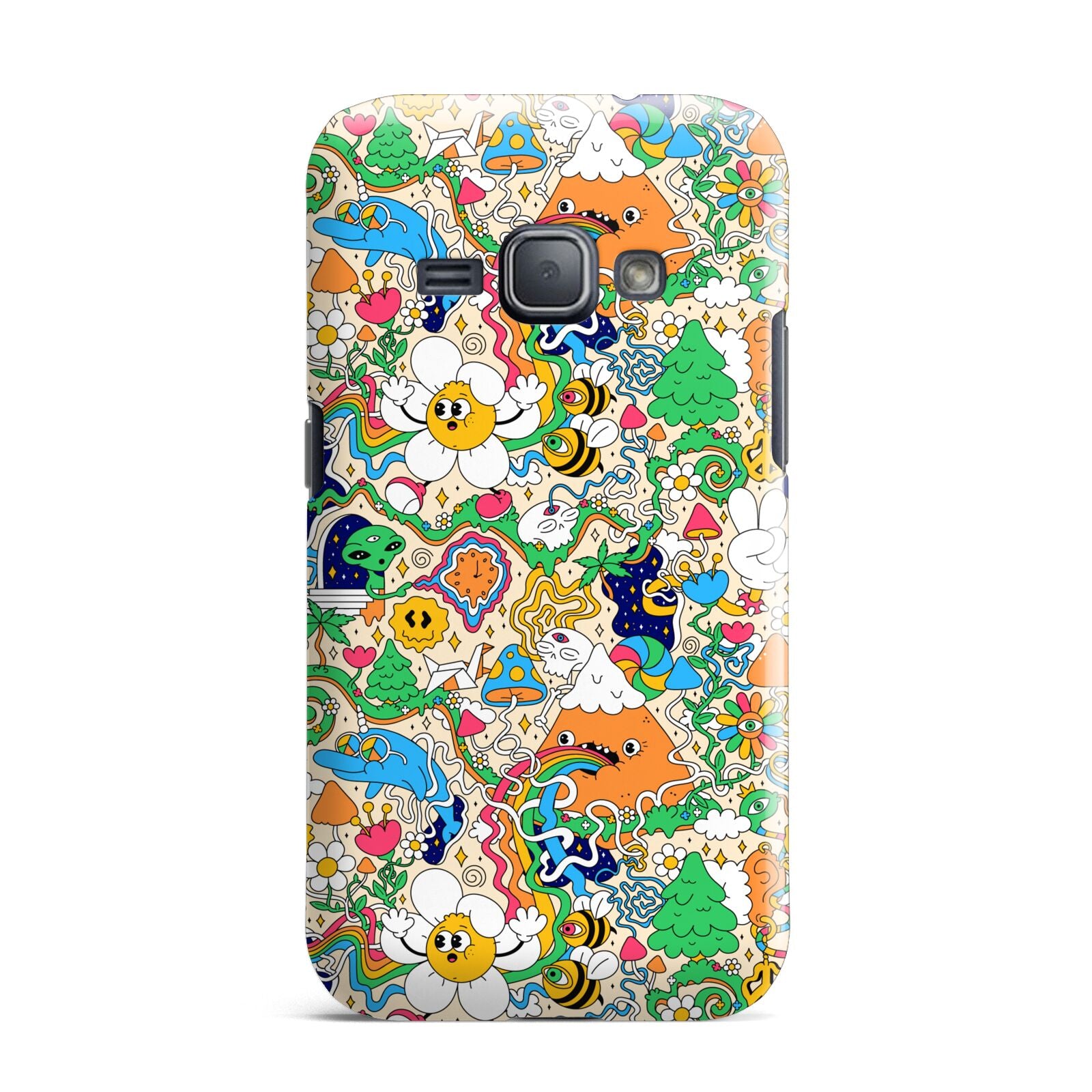 Psychedelic Trippy Samsung Galaxy J1 2016 Case