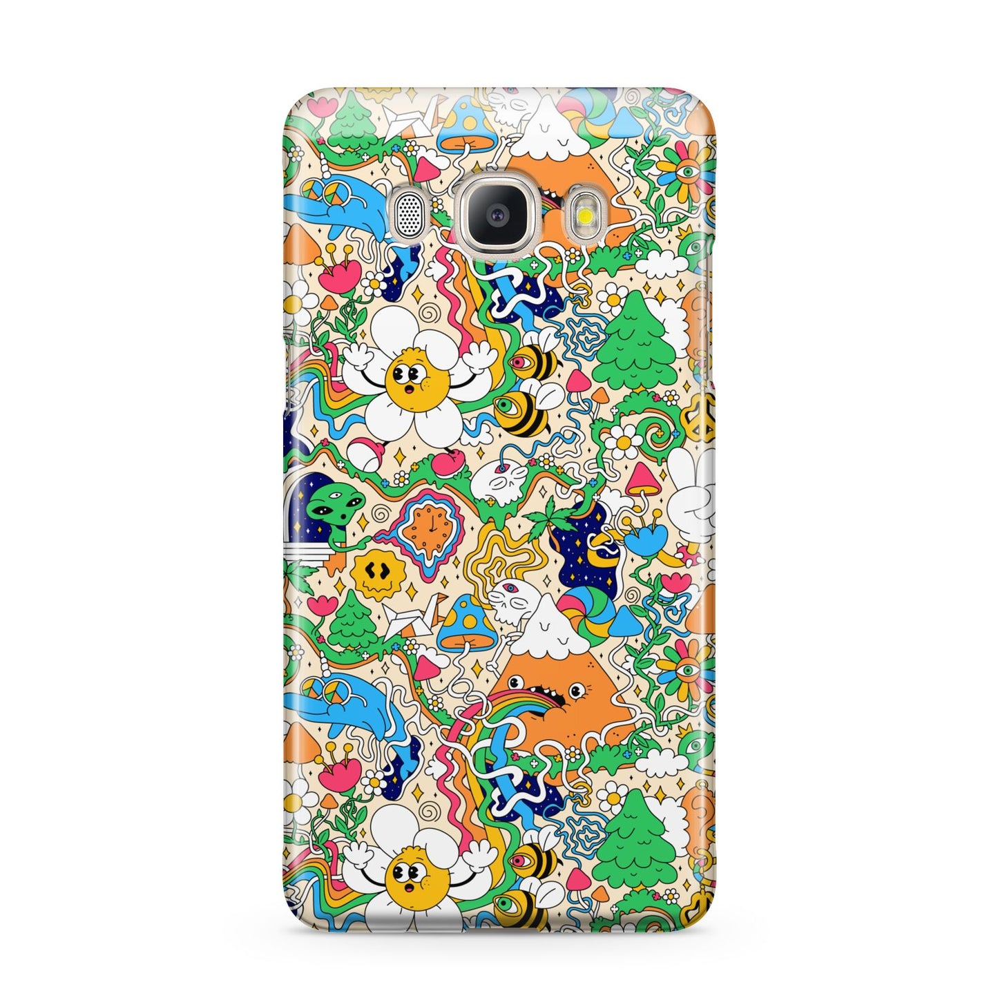 Psychedelic Trippy Samsung Galaxy J5 2016 Case