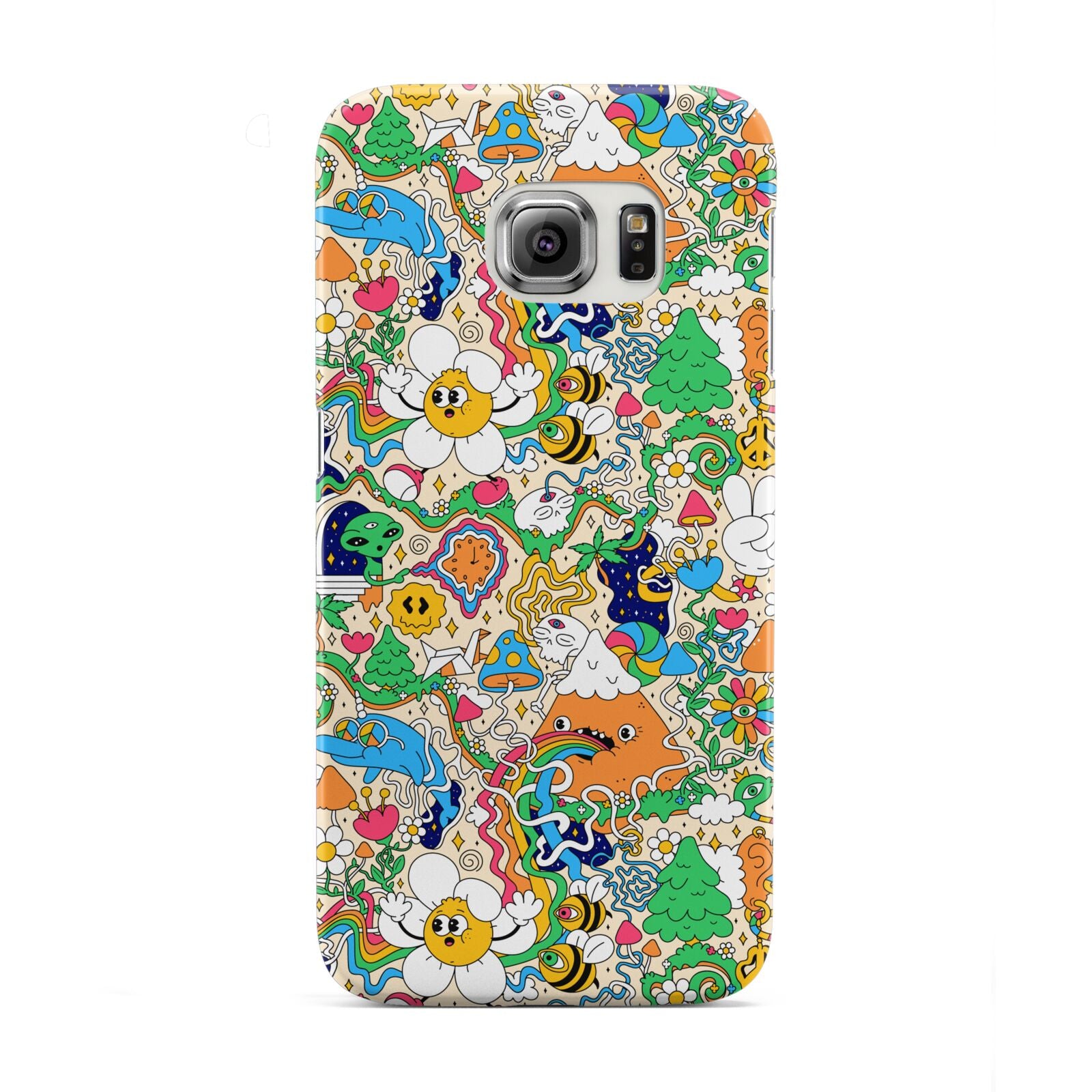 Psychedelic Trippy Samsung Galaxy S6 Edge Case