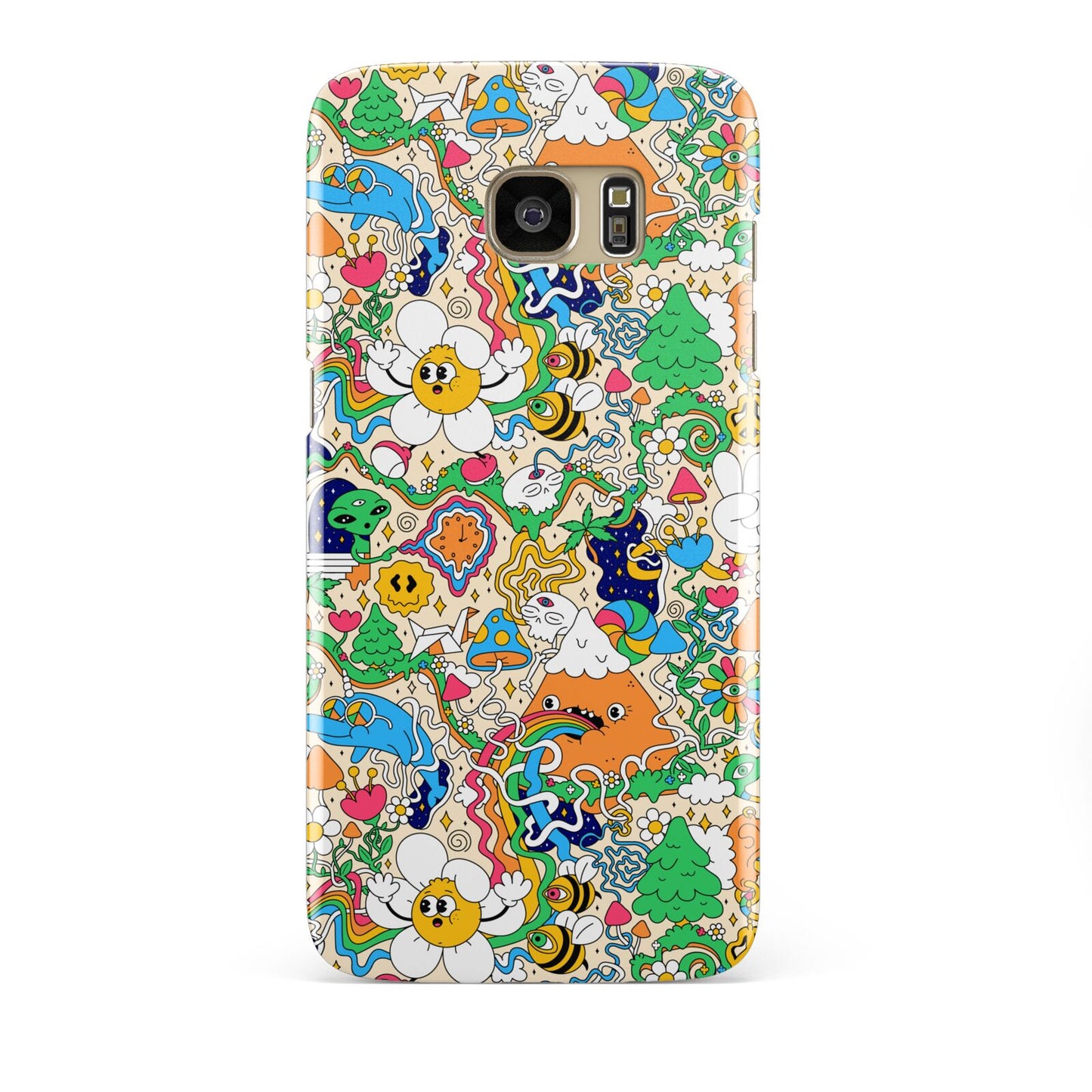 Psychedelic Trippy Samsung Galaxy S7 Edge Case