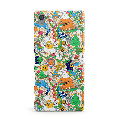 Psychedelic Trippy Sony Xperia Case