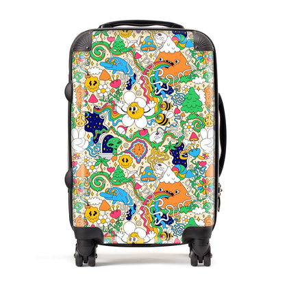 Psychedelic Trippy Suitcase