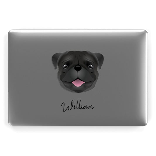 Pug Personalised Apple MacBook Case
