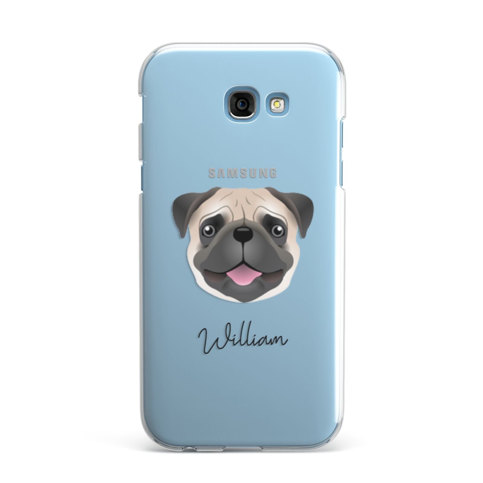 Pug Personalised Samsung Galaxy A7 2017 Case