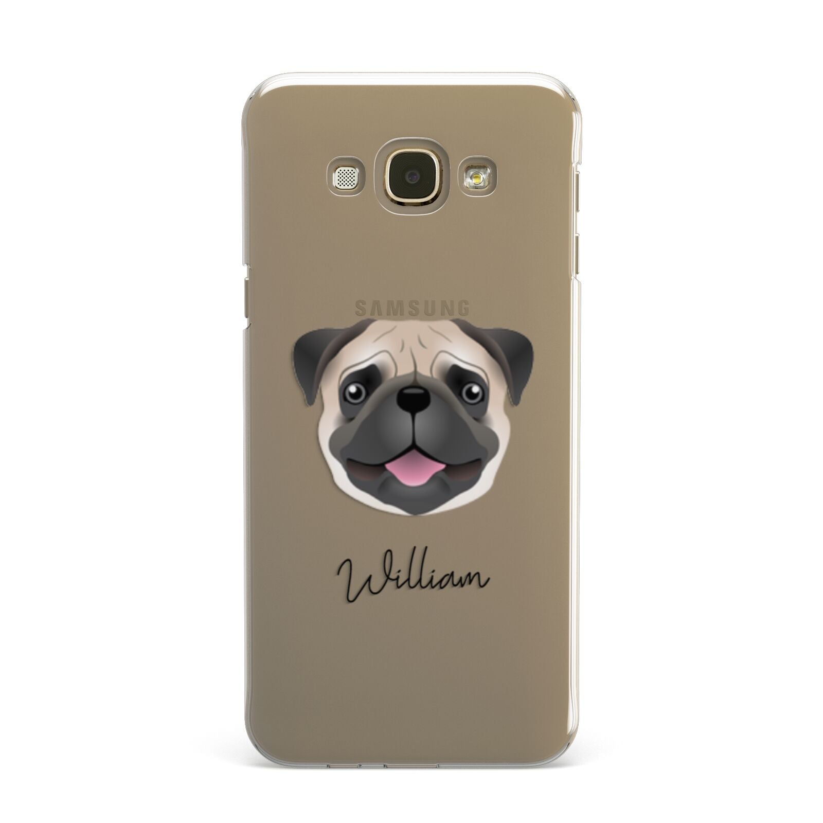 Pug Personalised Samsung Galaxy A8 Case