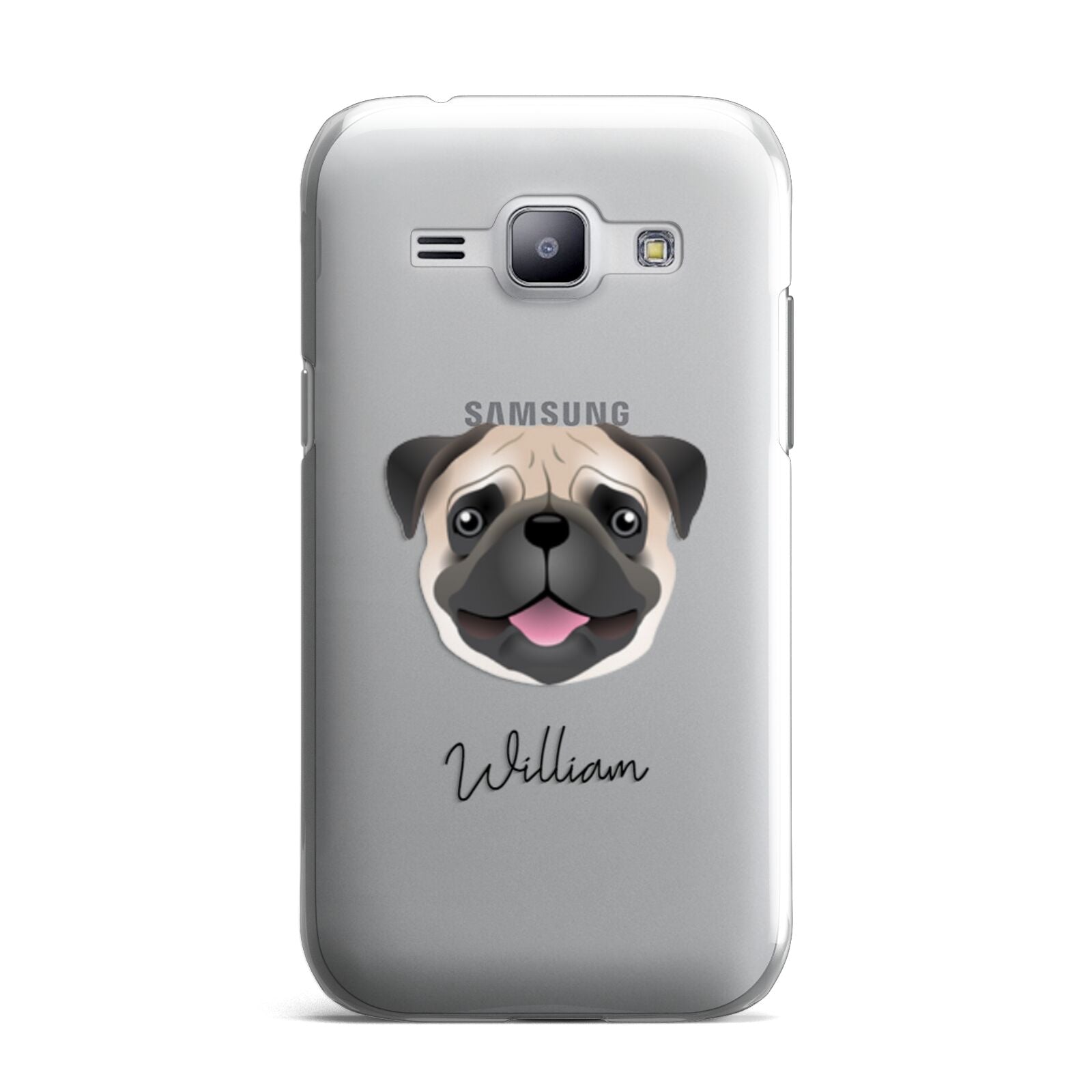 Pug Personalised Samsung Galaxy J1 2015 Case