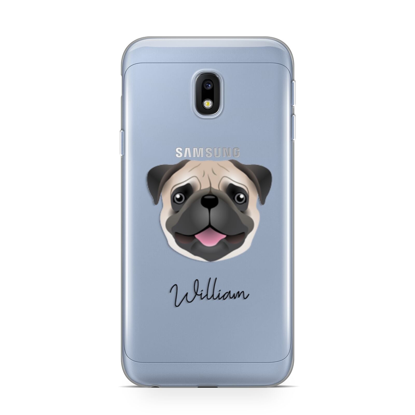 Pug Personalised Samsung Galaxy J3 2017 Case