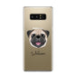 Pug Personalised Samsung Galaxy Note 8 Case