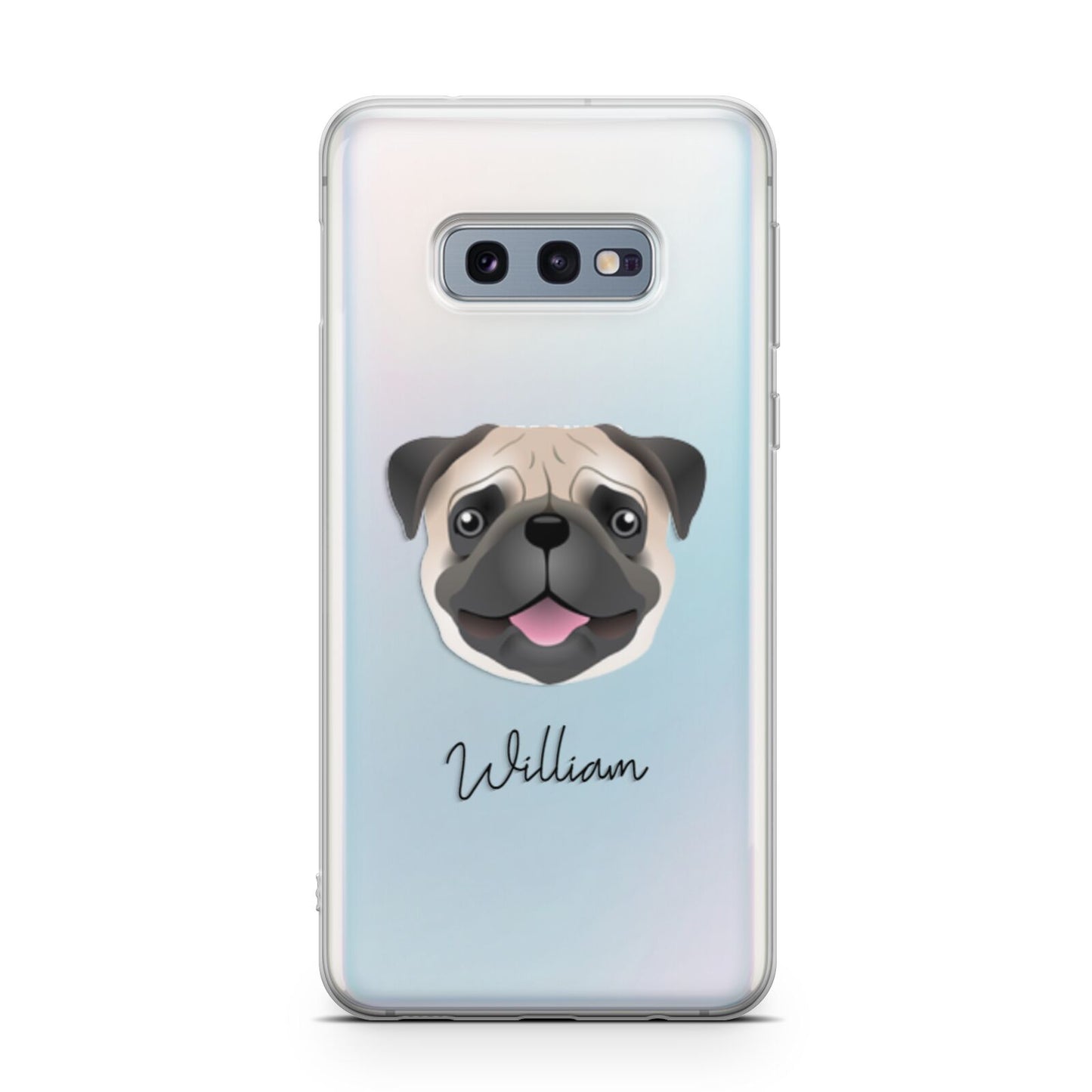 Pug Personalised Samsung Galaxy S10E Case