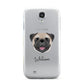 Pug Personalised Samsung Galaxy S4 Case