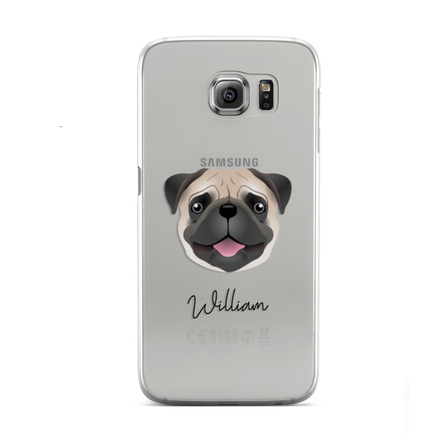 Pug Personalised Samsung Galaxy S6 Case