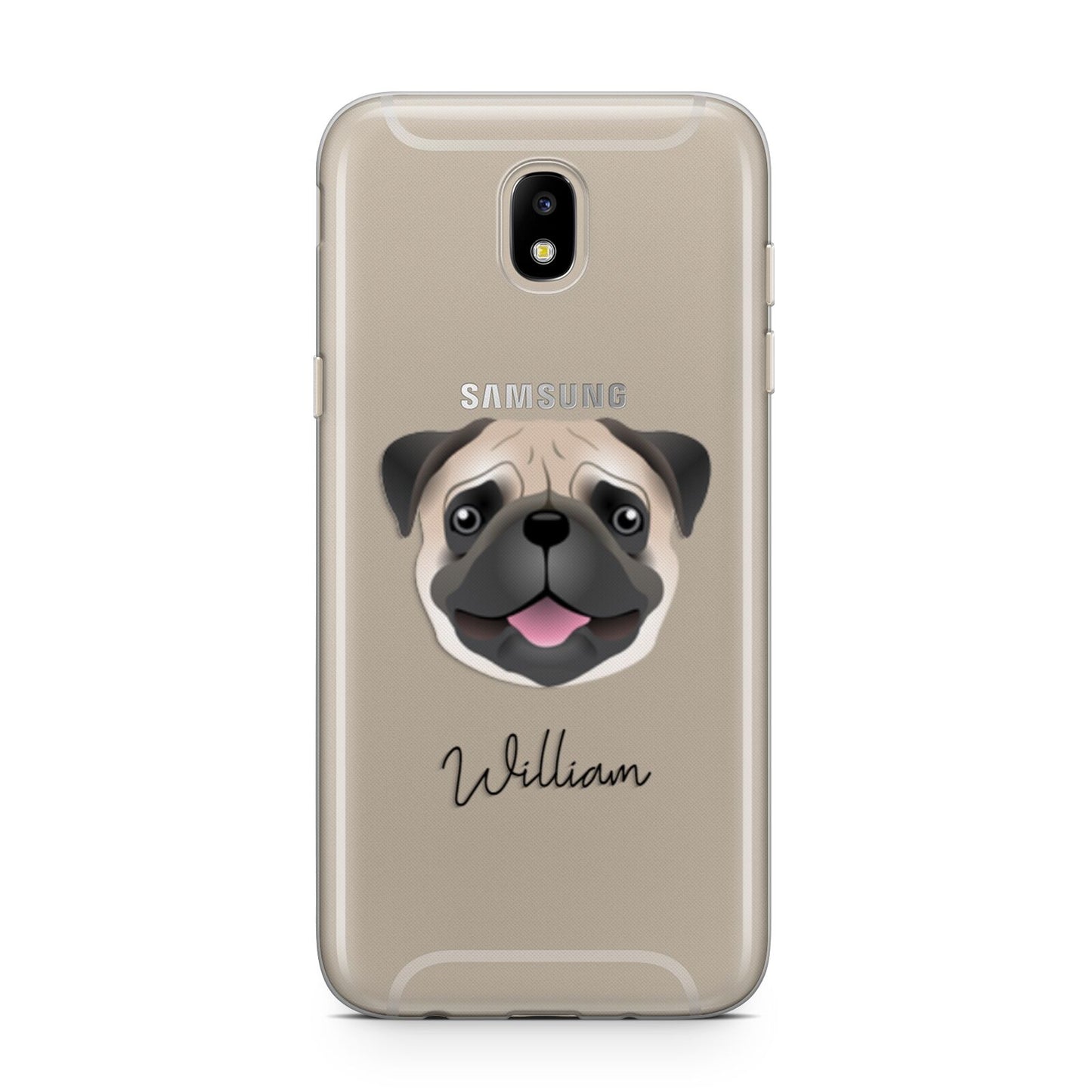 Pug Personalised Samsung J5 2017 Case