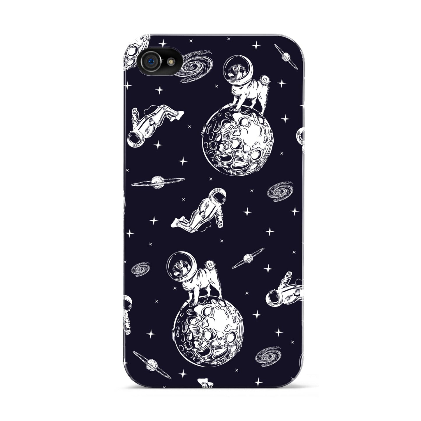 Pug in Space Apple iPhone 4s Case