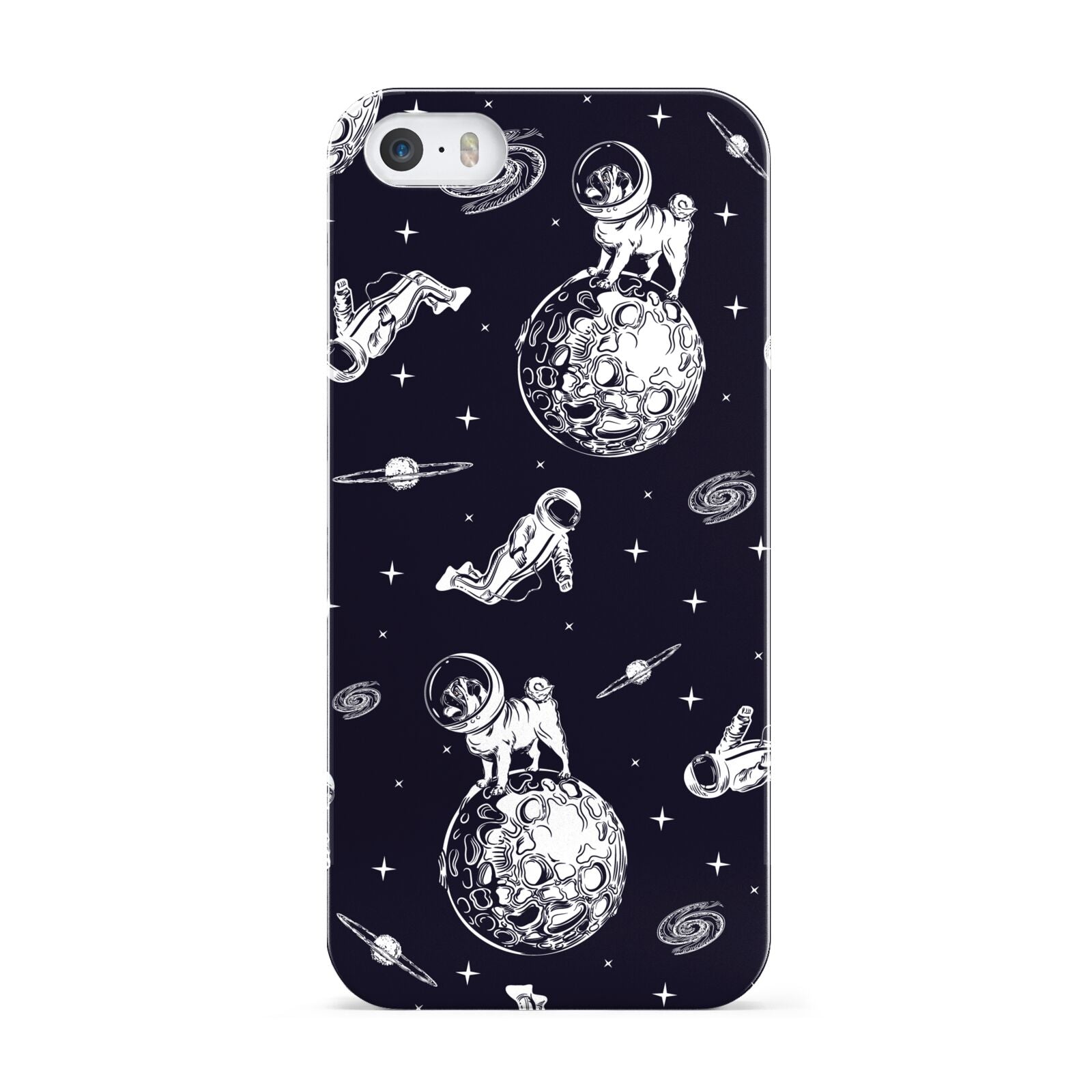 Pug in Space Apple iPhone 5 Case