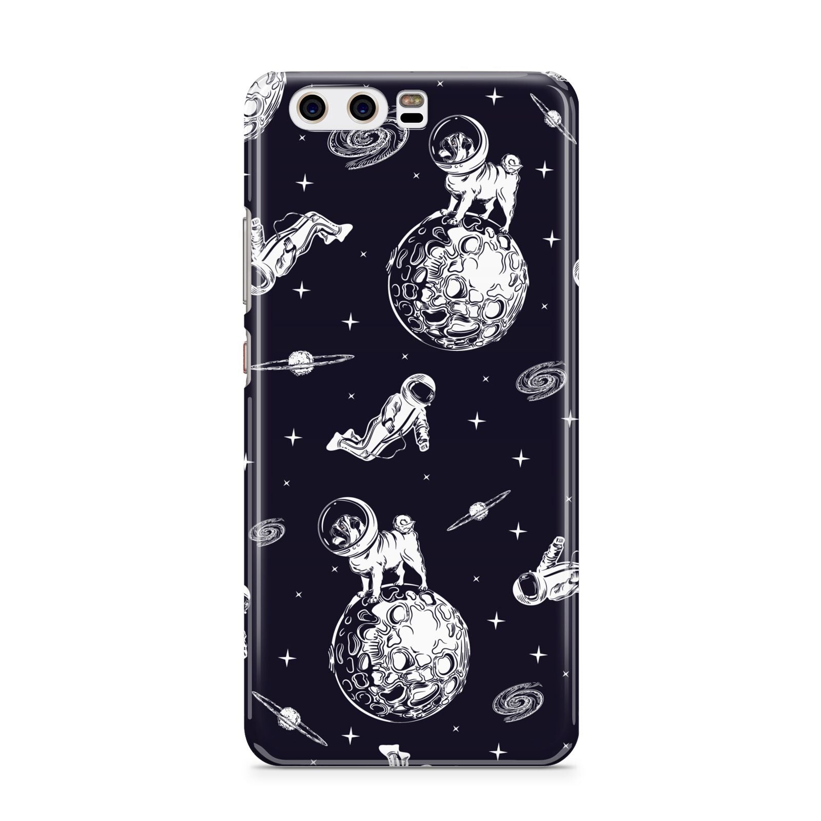 Pug in Space Huawei P10 Phone Case