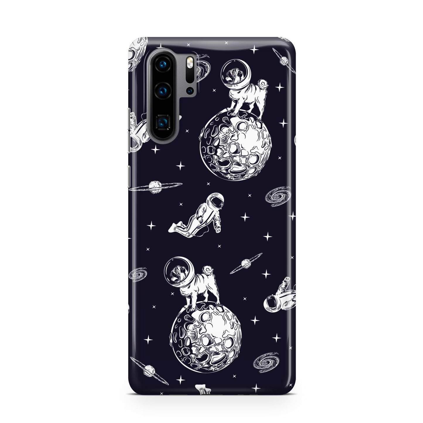 Pug in Space Huawei P30 Pro Phone Case