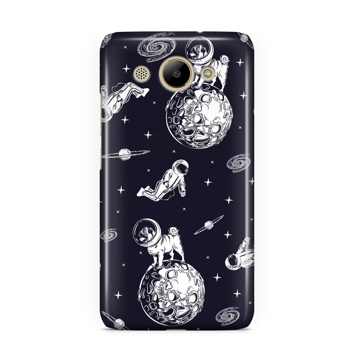 Pug in Space Huawei Y3 2017