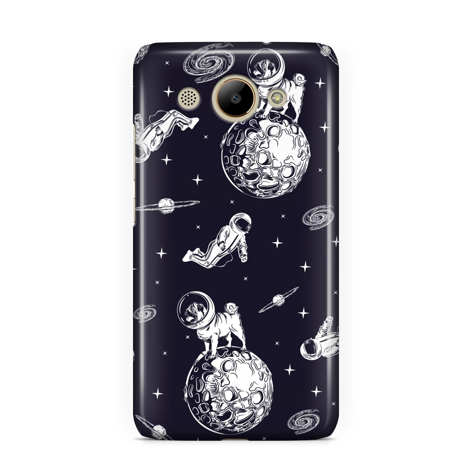 Pug in Space Huawei Y3 2017