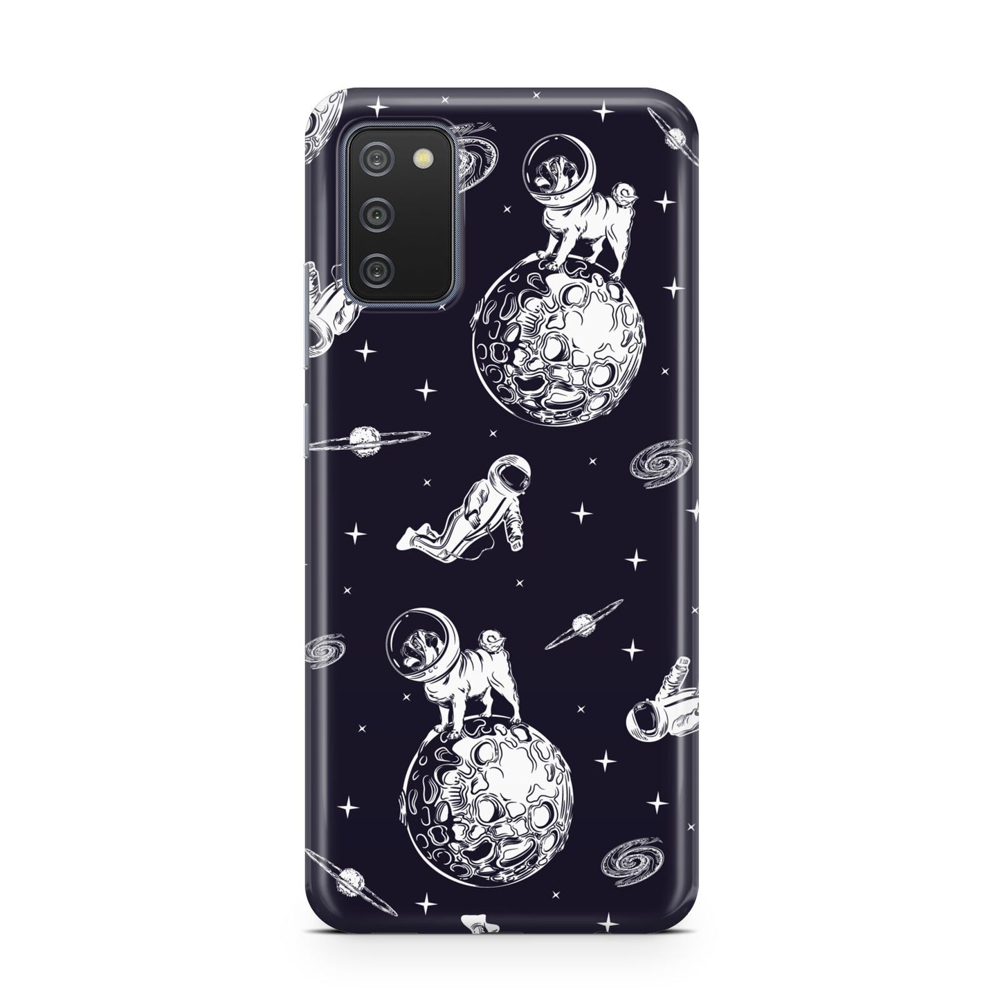 Pug in Space Samsung A02s Case