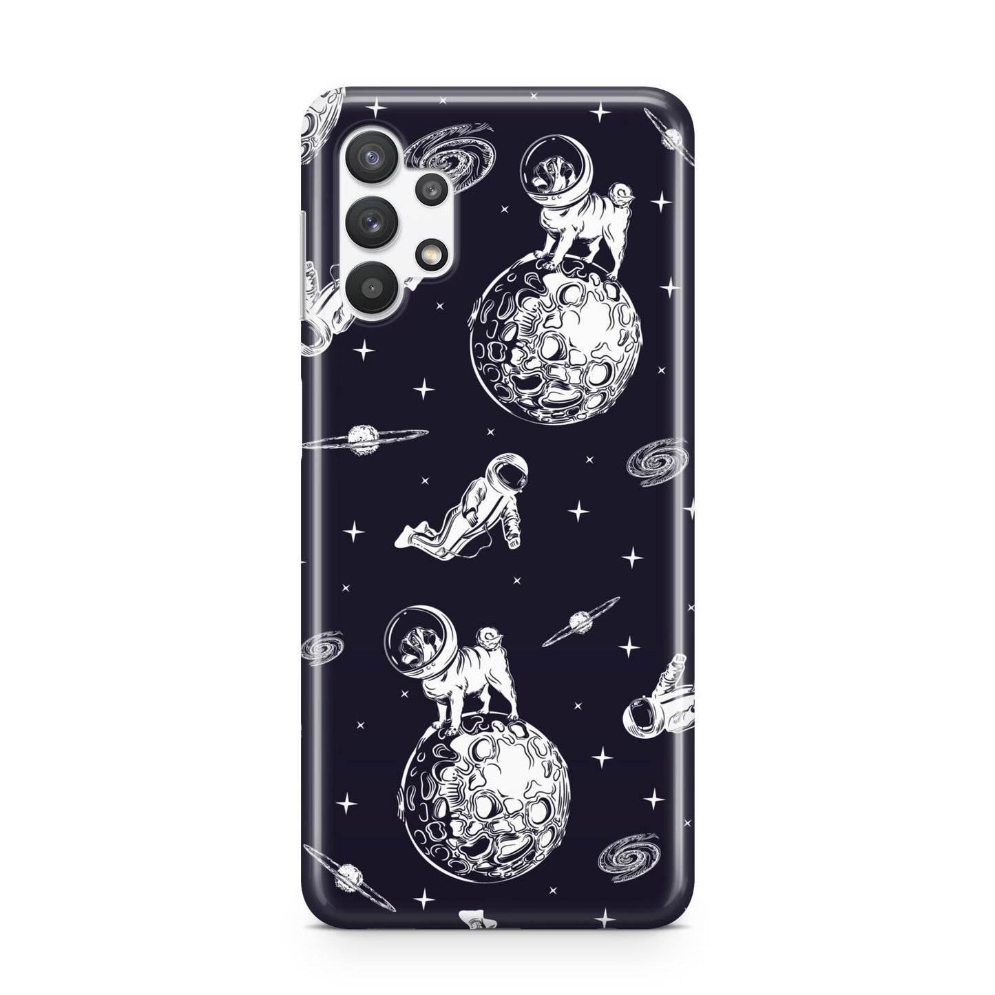 Pug in Space Samsung A32 5G Case