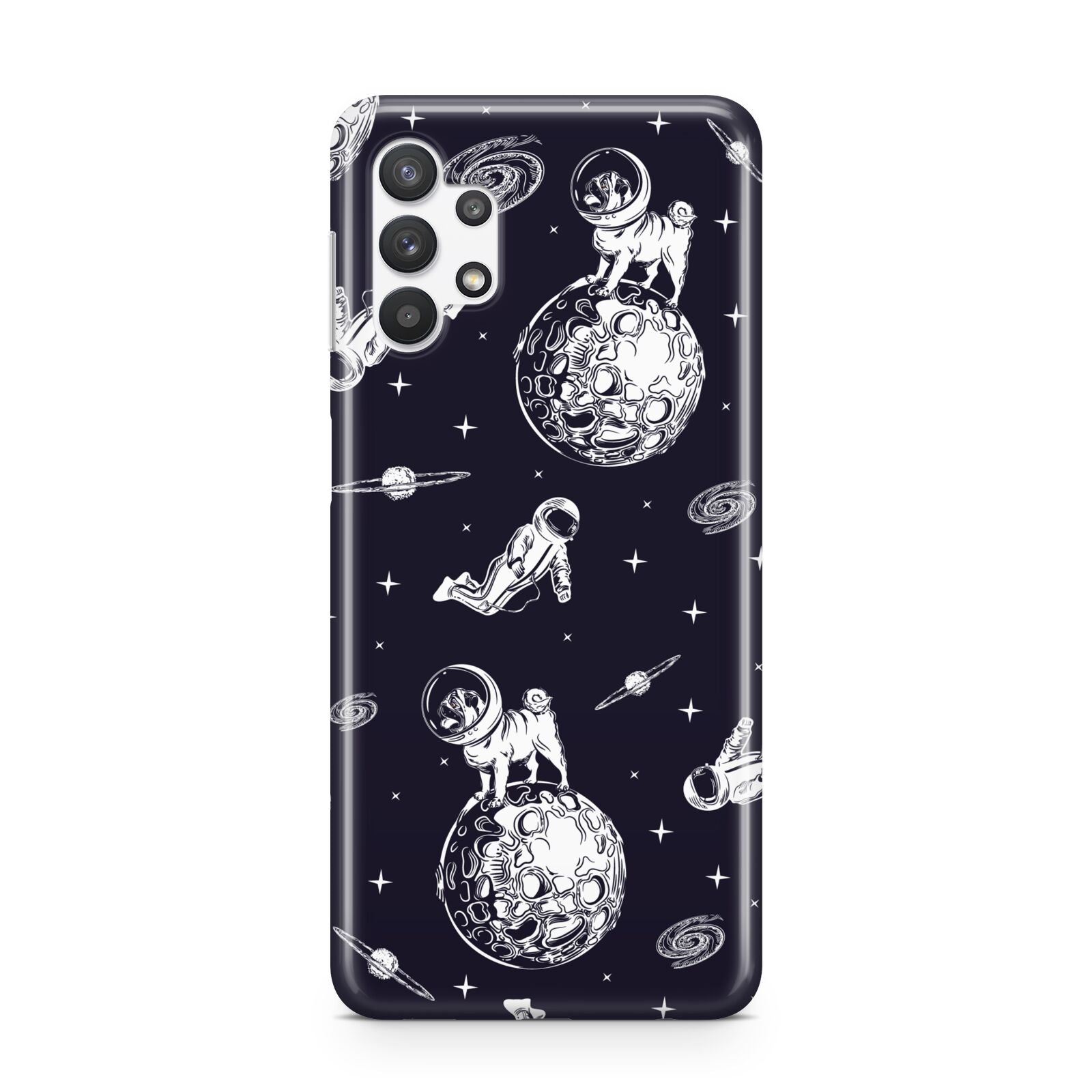 Pug in Space Samsung A32 5G Case