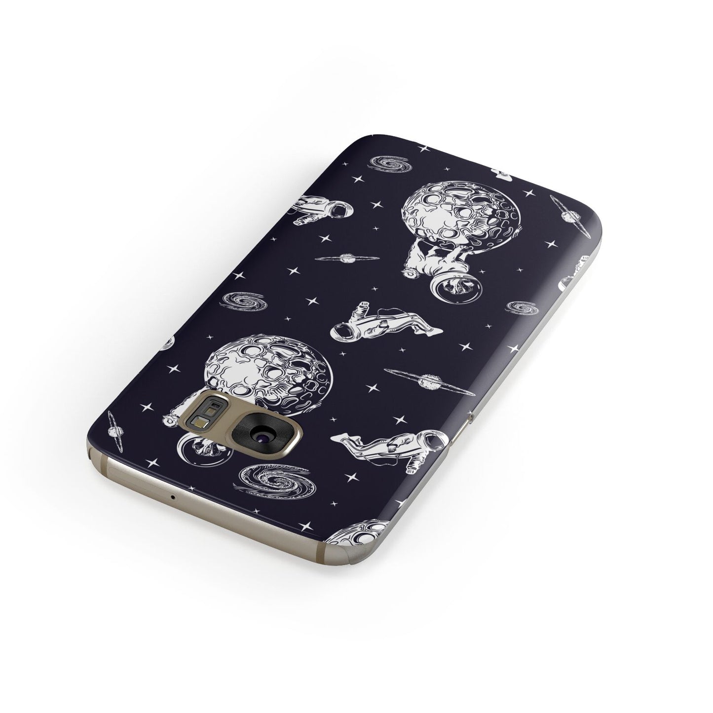 Pug in Space Samsung Galaxy Case Front Close Up