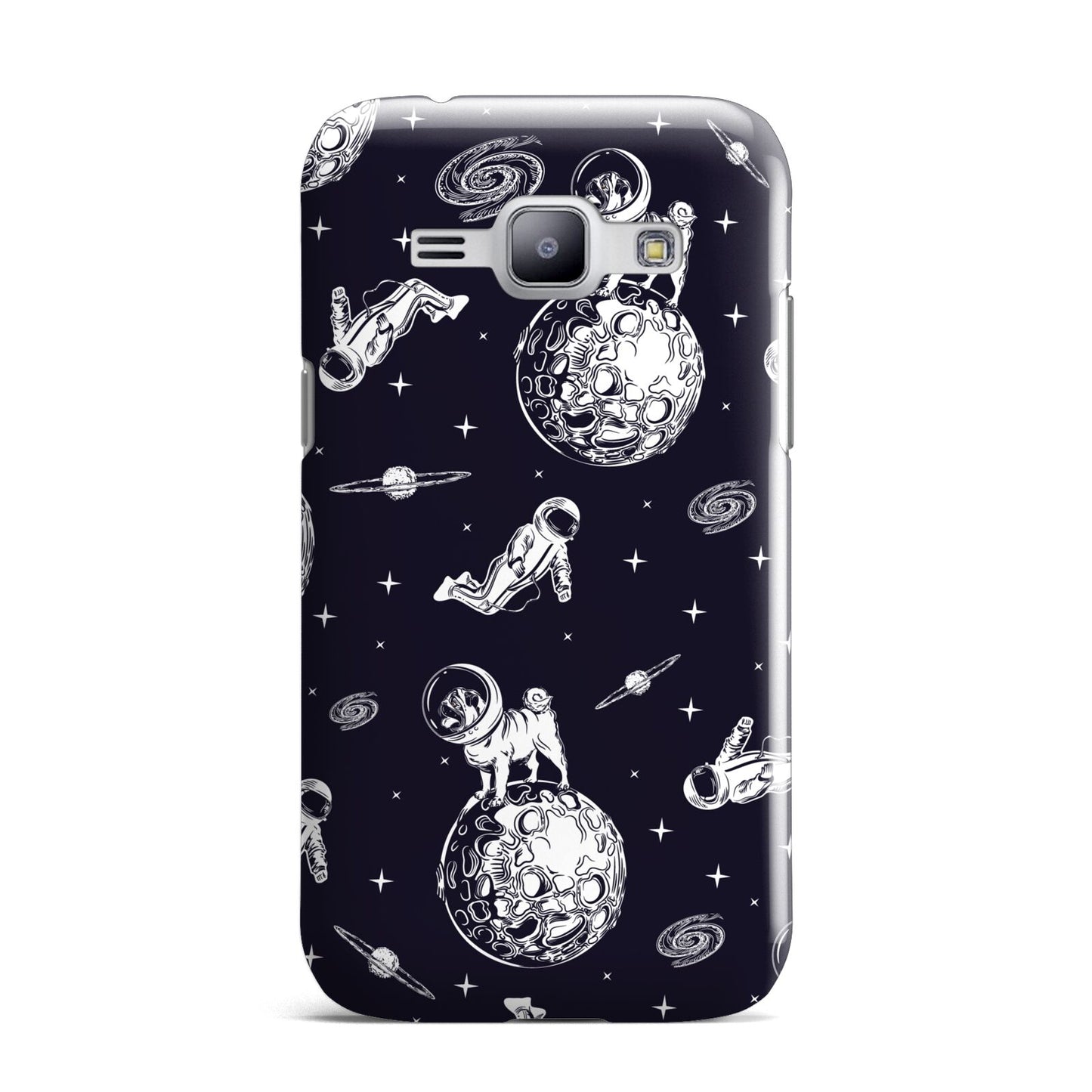 Pug in Space Samsung Galaxy J1 2015 Case