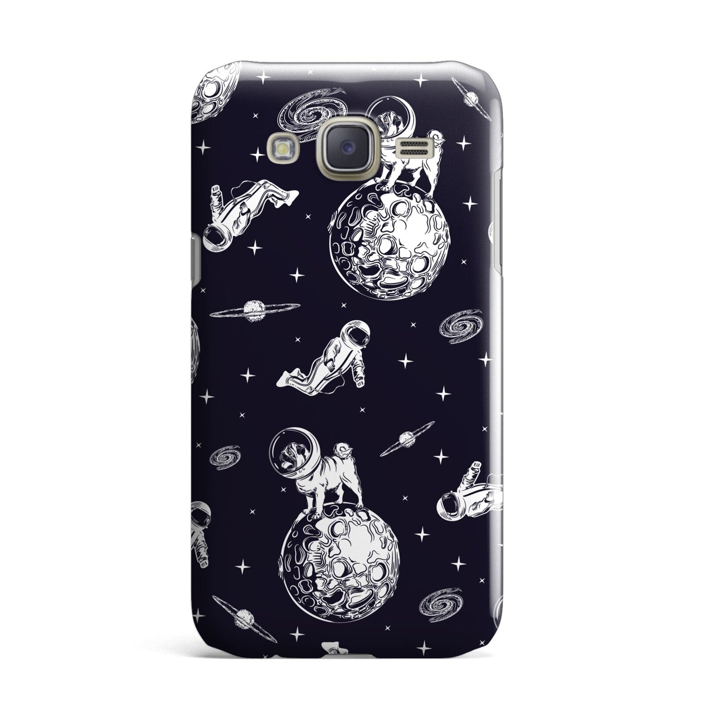Pug in Space Samsung Galaxy J7 Case