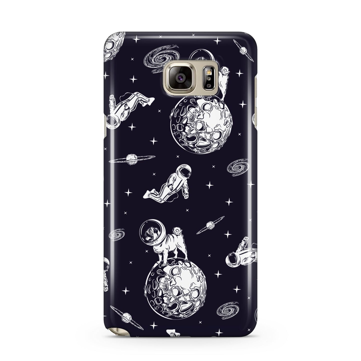 Pug in Space Samsung Galaxy Note 5 Case