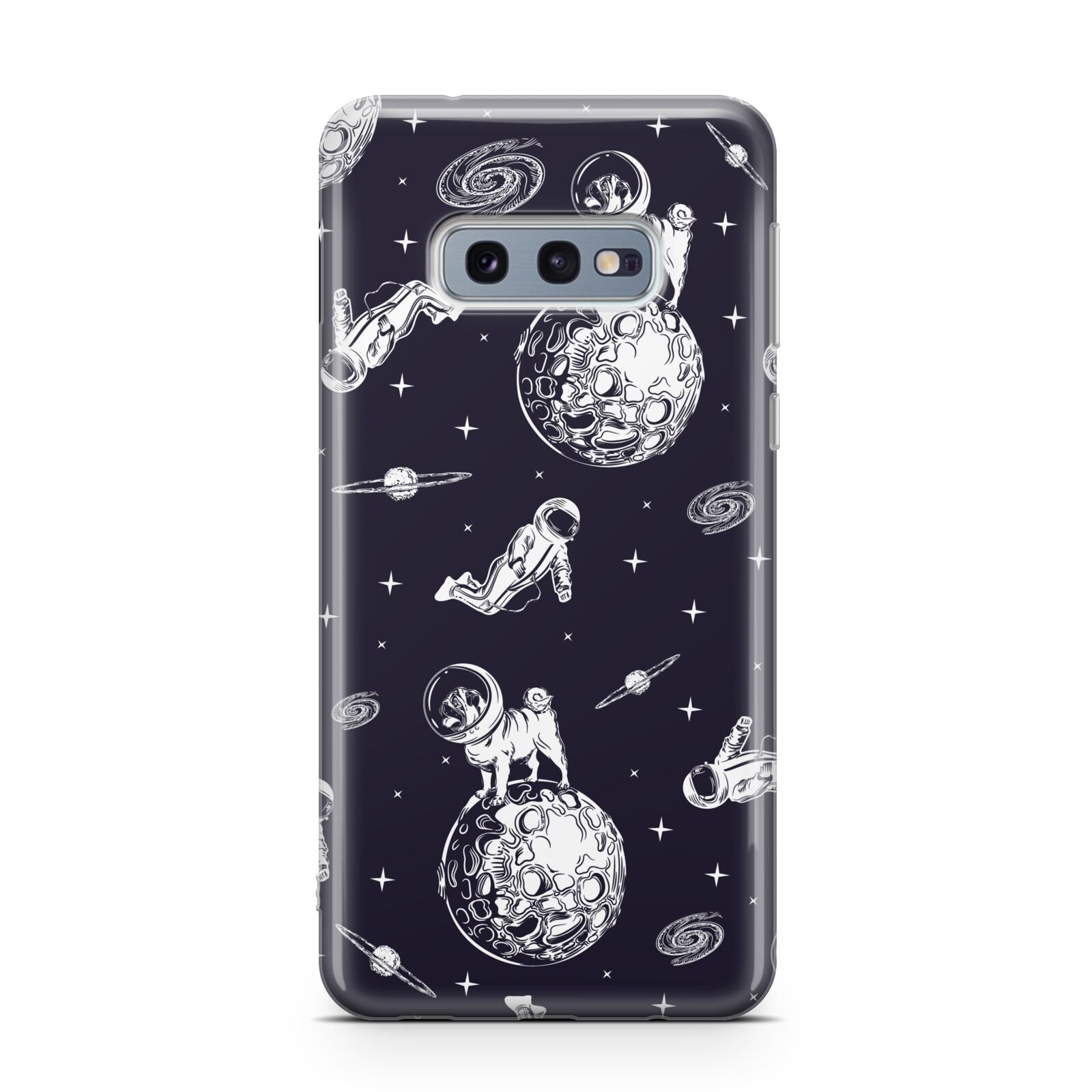 Pug in Space Samsung Galaxy S10E Case