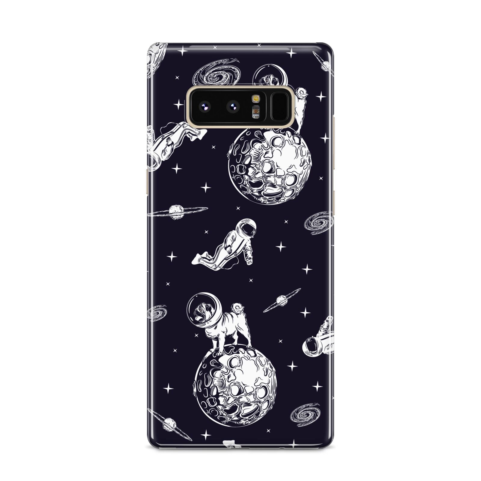 Pug in Space Samsung Galaxy S8 Case