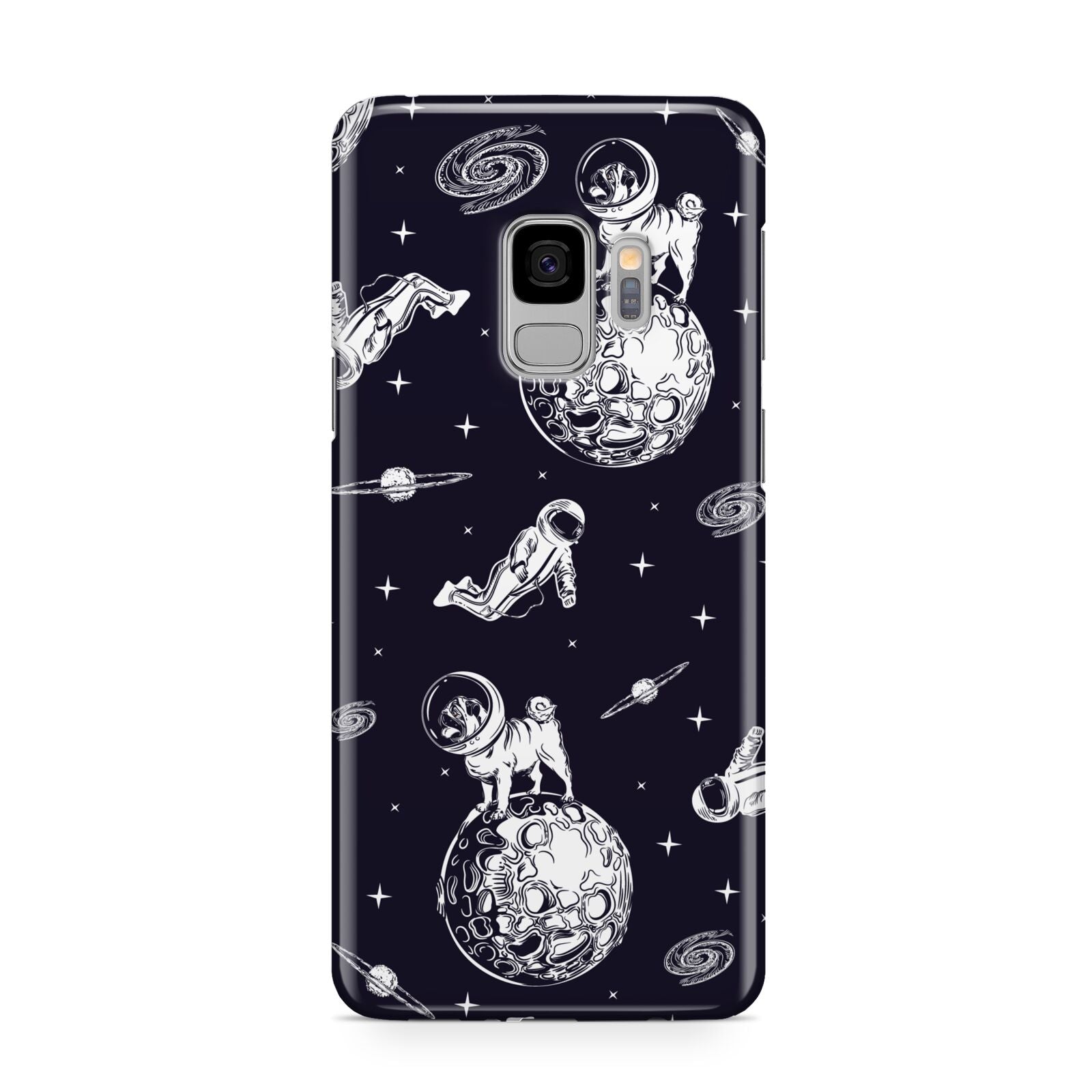 Pug in Space Samsung Galaxy S9 Case