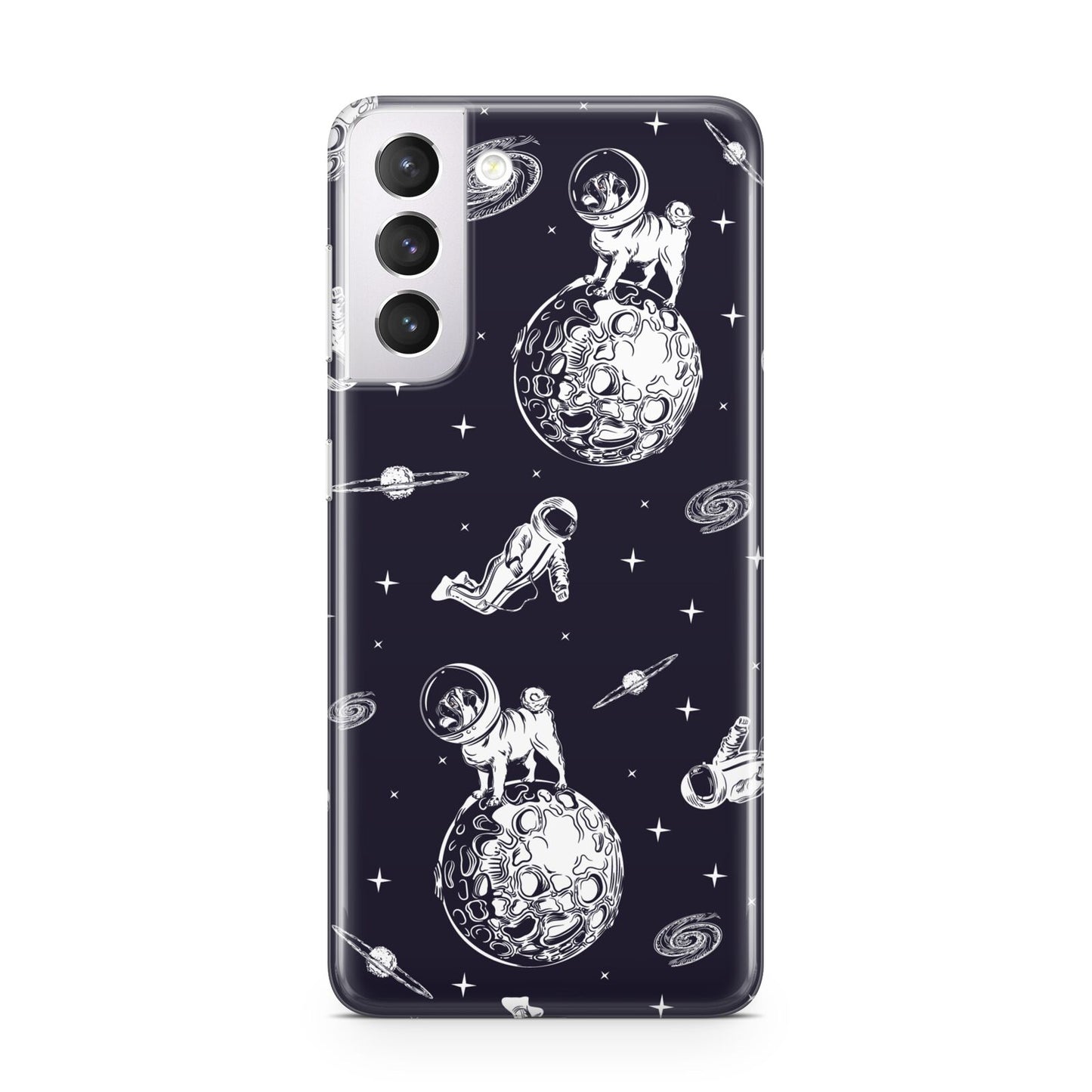Pug in Space Samsung S21 Case
