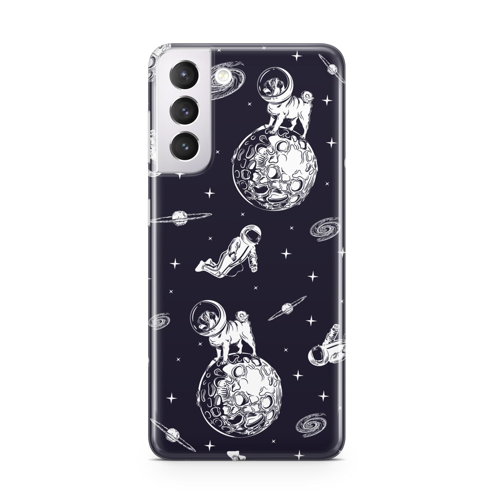 Pug in Space Samsung S21 Case