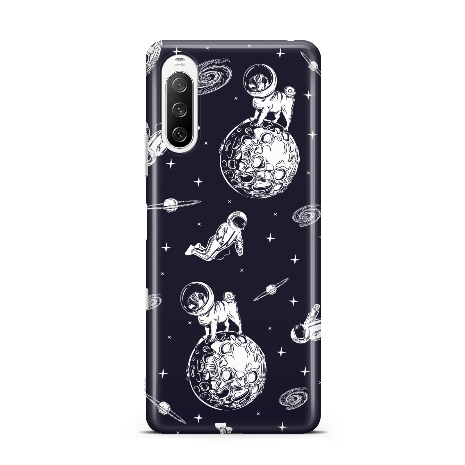 Pug in Space Sony Xperia 10 III Case