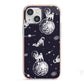 Pug in Space iPhone 13 Mini TPU Impact Case with Pink Edges